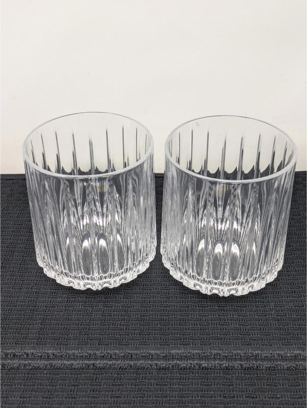2x Nachtmann Jules Crystal Rocks Whiskey Tumblers 305ml